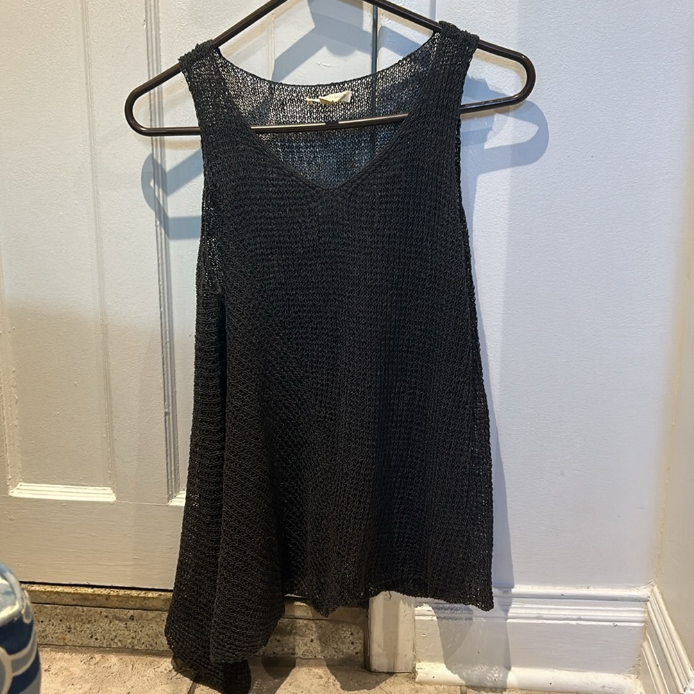 Eileen Fisher Asymmetrical knit tank (size xs)